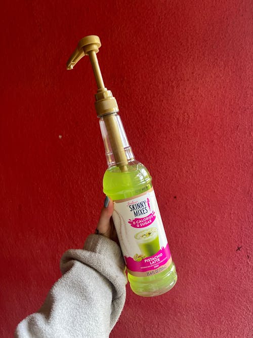 Syrup Pistachio Latte sin Azúcar Skinny Mixes 750 ml