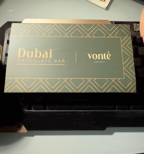Barra Chocolate Dubai Vonté 245 g