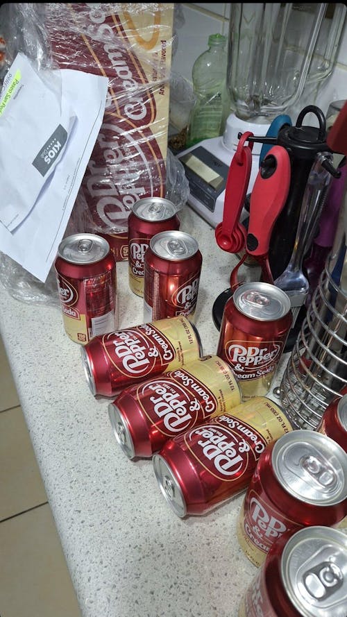 Bebida Creme Soda Lata Dr. Pepper 12 un x 355 ml