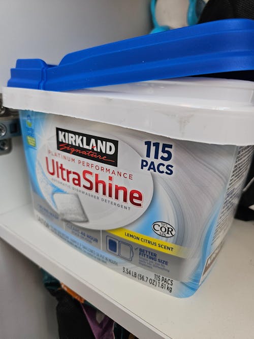 Lavavajillas en Cápsulas UltraShine Kirkland 115 un