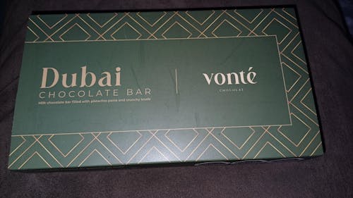 Barra Chocolate Dubai Vonté 245 g