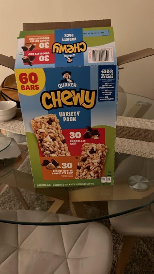 Barritas de Granola Chewy Variedades Quaker 60 un