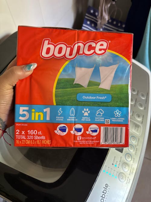 Hojas Suavizantes para Secadora Bounce 320 un