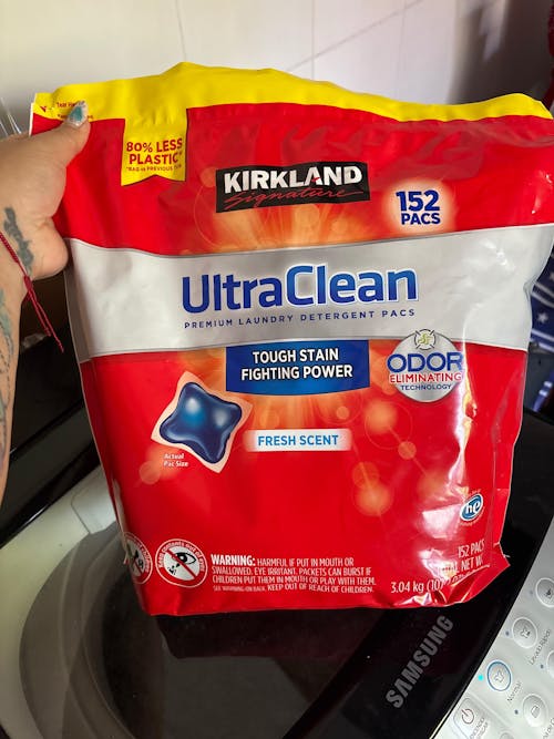 Detergente en Cápsulas Ultra Clean Kirkland 152 un