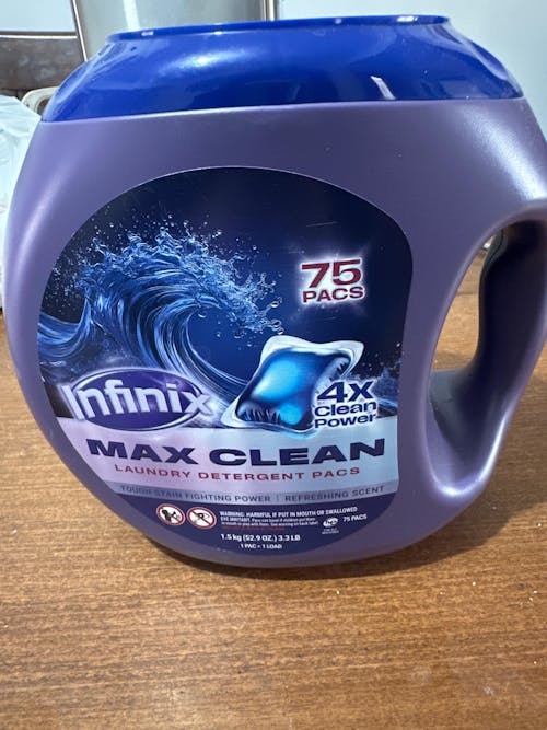 Detergente en Cápsulas Infinix 75 un