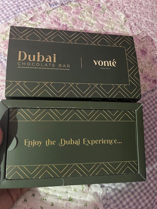 Barra Chocolate Dubai Vonté 245 g