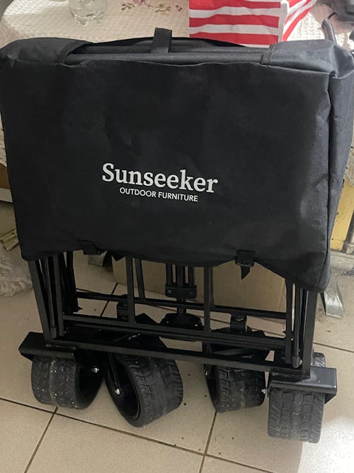 Carrito Wagon Heavy Duty Plegable Black Sunseeker 1 un