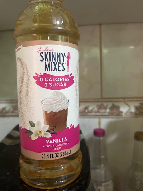 Syrup Vainilla sin Azúcar Skinny Mixes 750 ml