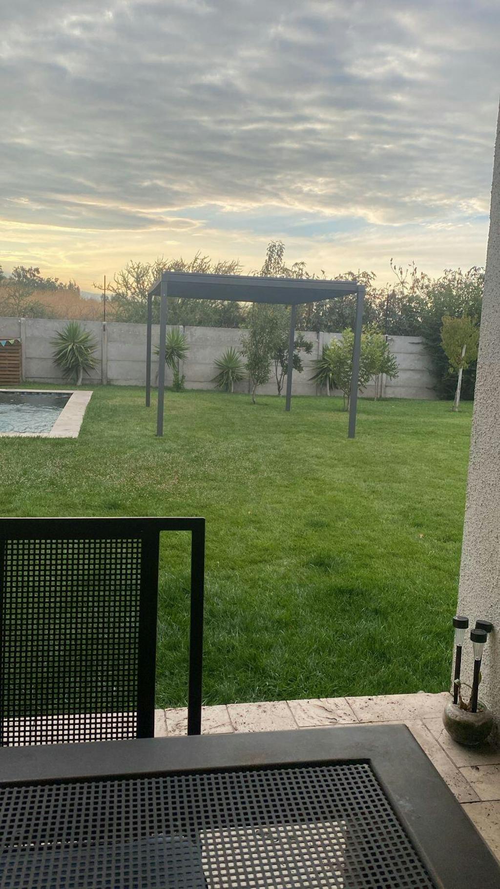 Pérgola Bioclimática 3 x 4 m Acero Techo Ajustable Solara Canberra 1 un