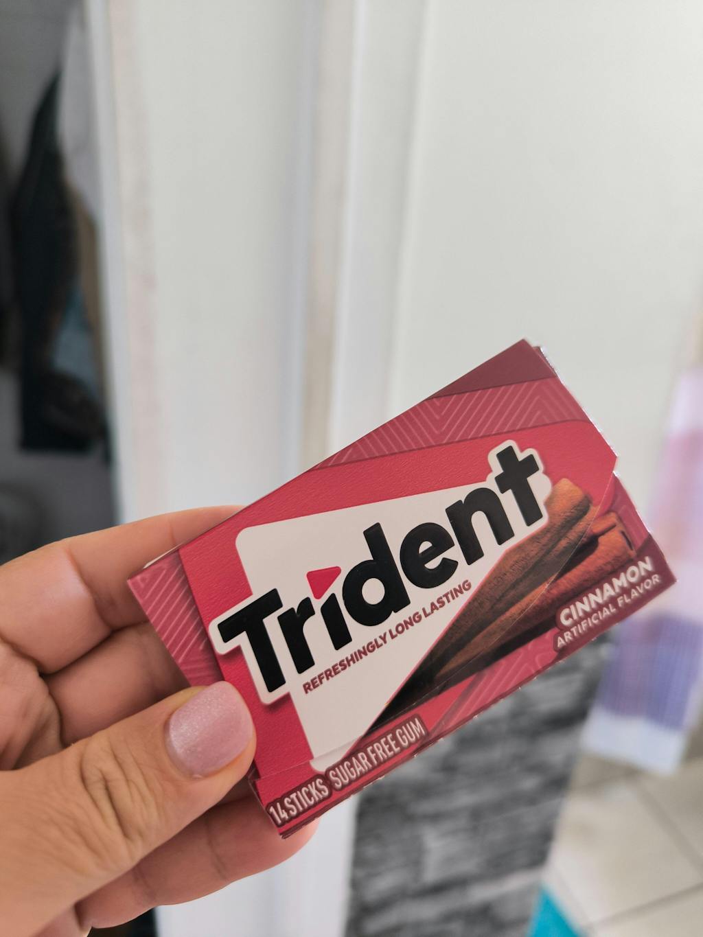 Chicles sin Azúcar Canela Trident 26 g