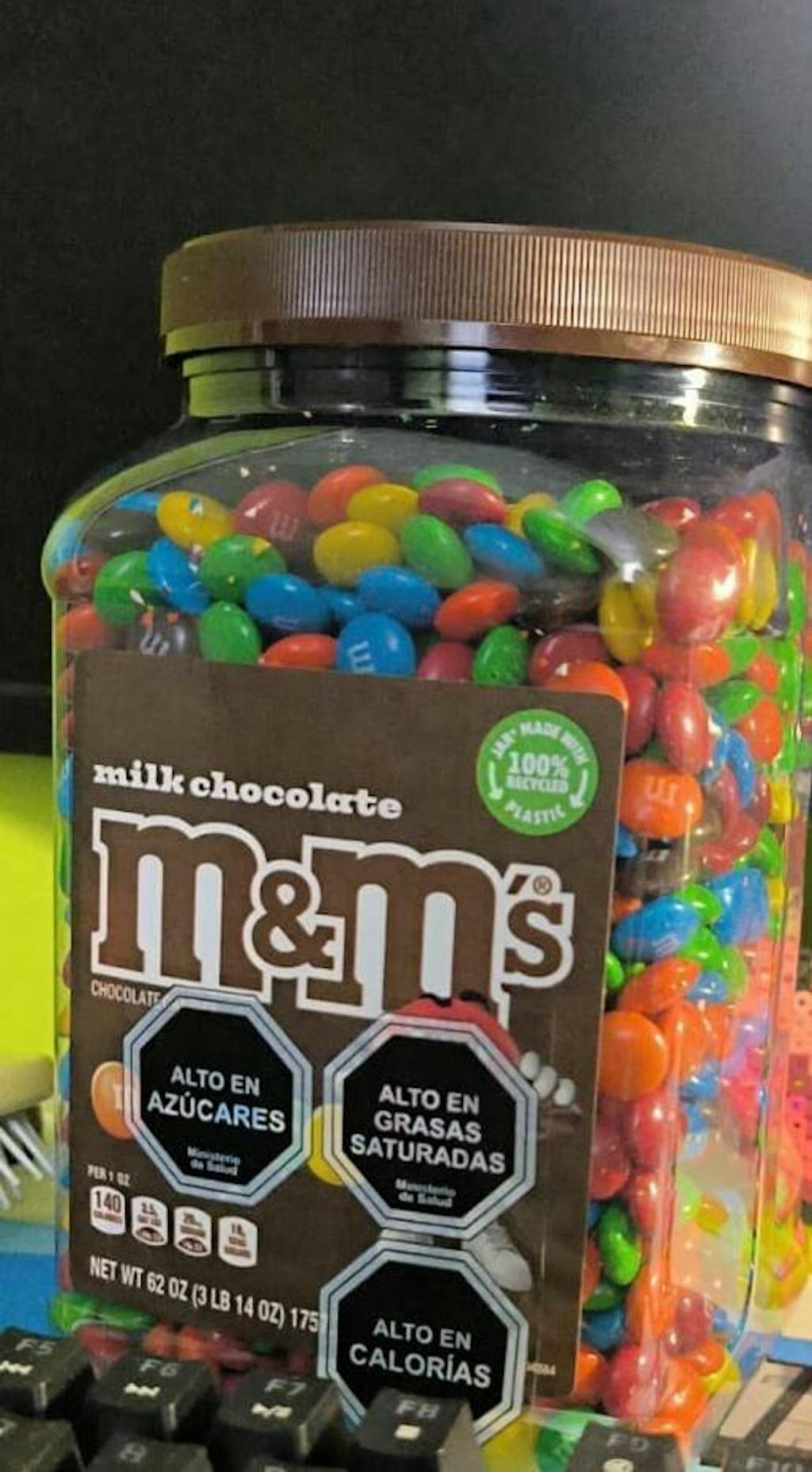 Chocolate Tarro M&M's 1.76 kg