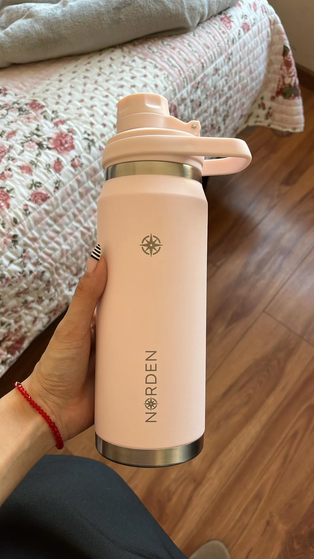 Botella Térmica Acero Inox Rose Pink 710 ml Norden 1 un