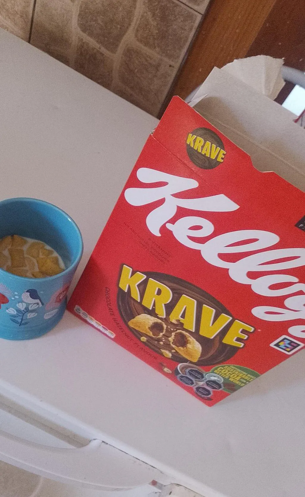 Cereal Krave Chocolate Avellana Kellogg's 410 g