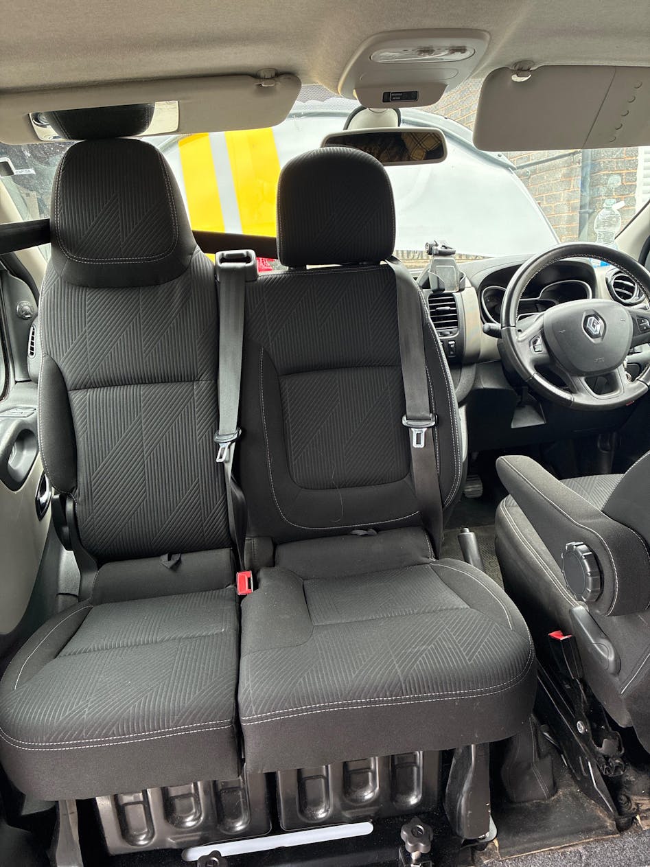 Renault Trafic 2nd Gen X83 (2001-2014) Kiravans Double Passenger Seat