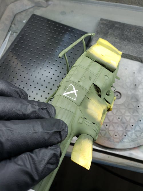 UH-1C 173rd Airborne Insignia & Crossbow 1/35 Main Marking Paint Masks