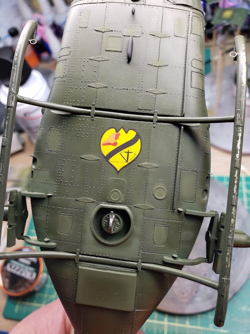 UH-1C 173rd Airborne Insignia & Crossbow 1/35 Main Marking Paint Masks