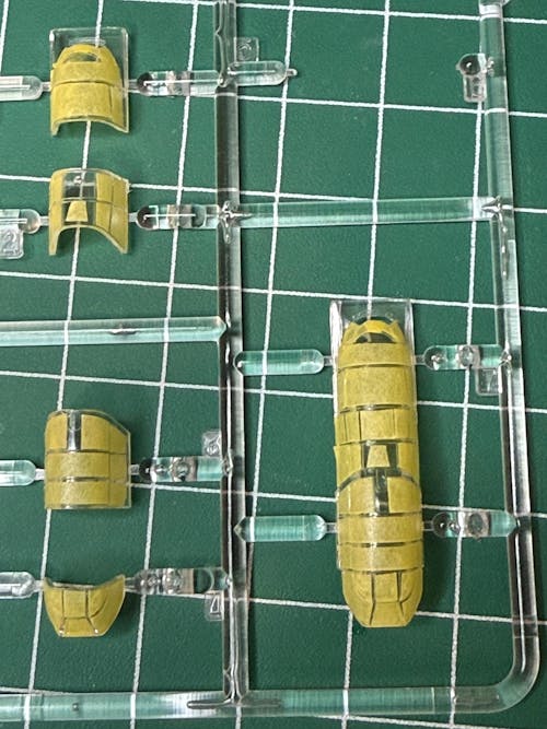 Academy Junkers Ju 87 D-3, D-5, D-5/N, G, G-1, G-2 Stuka 1/72 Canopy & Wheel Paint Masks, Kit # 1641