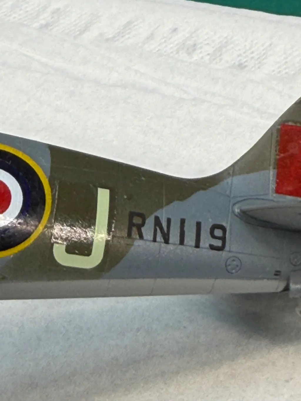 British RAF Code Numbers & Letters, 8" 1/72 Main Marking Paint Masks