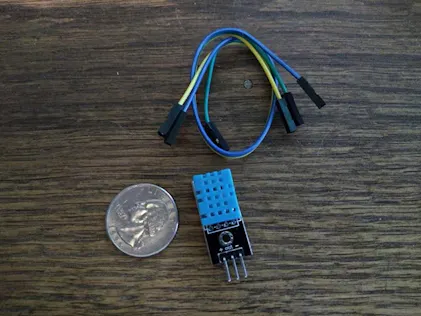 ZkeeShop 5Pcs Temperature Humidity Sensor Module Humidity Sensor And Temperature Sensor with Cable Compatible for Arduino