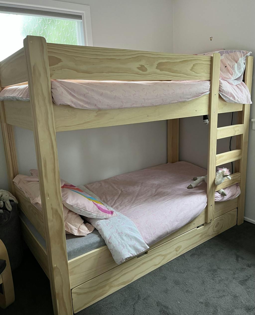 MultiHeight Bunk Bed NZ Pine. KitSmart Furniture