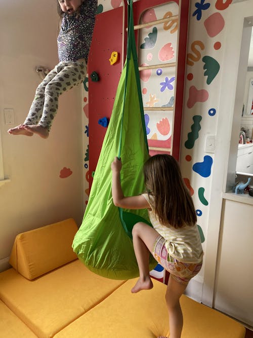 Indoor Gym And Rock Climbing Wall