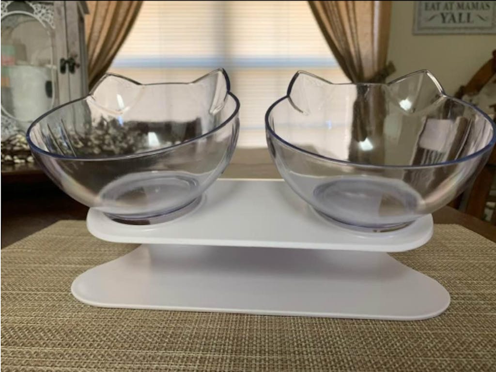 KITTY BOWL PLUS™ ORTHOPEDIC & ANTIVOMITING Kitty Bowl Plus