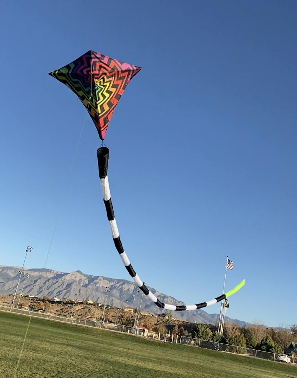 Black/White 20 Foot Kite Tube Tail Kitty Hawk Kites Online Store