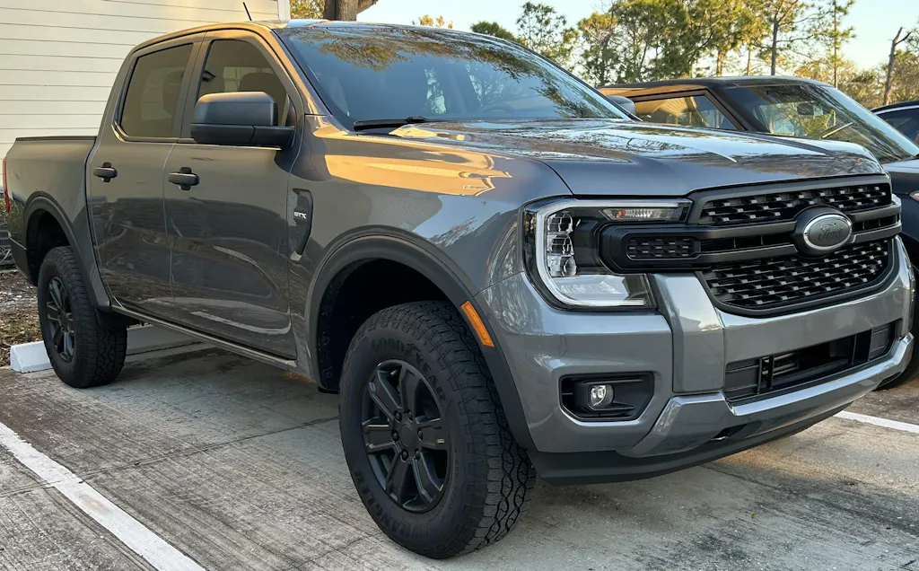 2024 2025 Ford Ranger BLACKOUT Emblem Overlay DECALS Grille & Tailgate ...