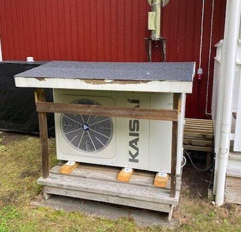 Kaisai 8kW Arctic Monoblock luft-vattenvärmepump