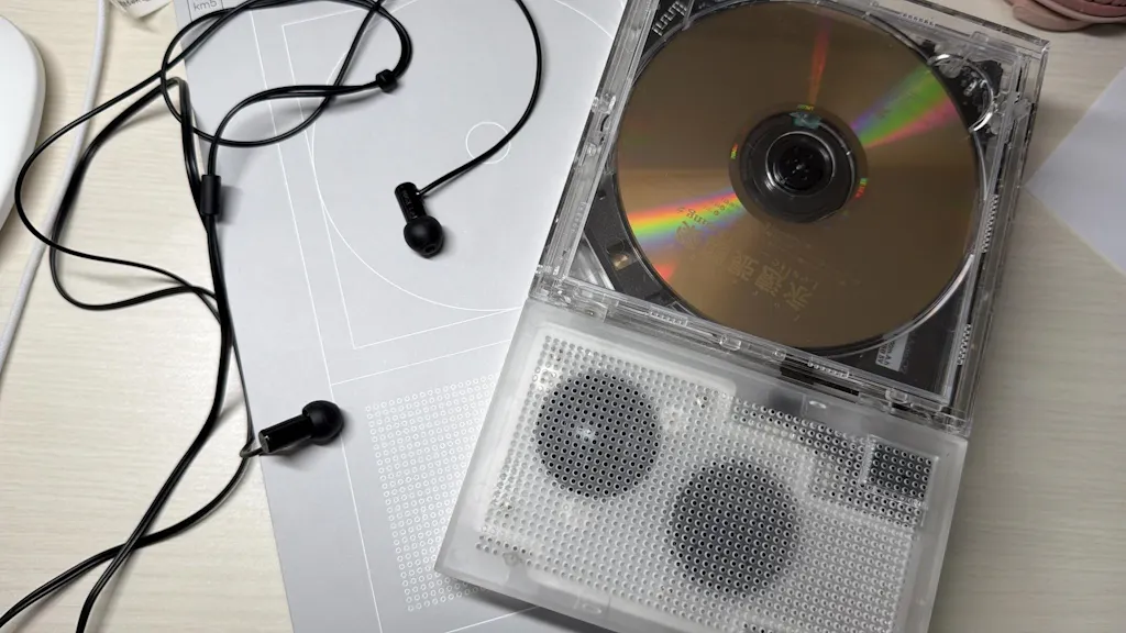 Instant Disc Audio CP2 Clear CDプレーヤー | km5 – km5