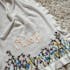 Heavy-Duty Hand-Knitted Floral Name Blanket