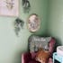 Heavy-Duty Hand-Knitted Floral Name Blanket