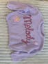 Hand embroidered kids name sweater