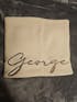 Personalised Embroidered Name Blanket