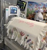 Personalised Knitted Name Blanket