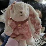 Personalized Embroidered Bunny Plush Baby Gift