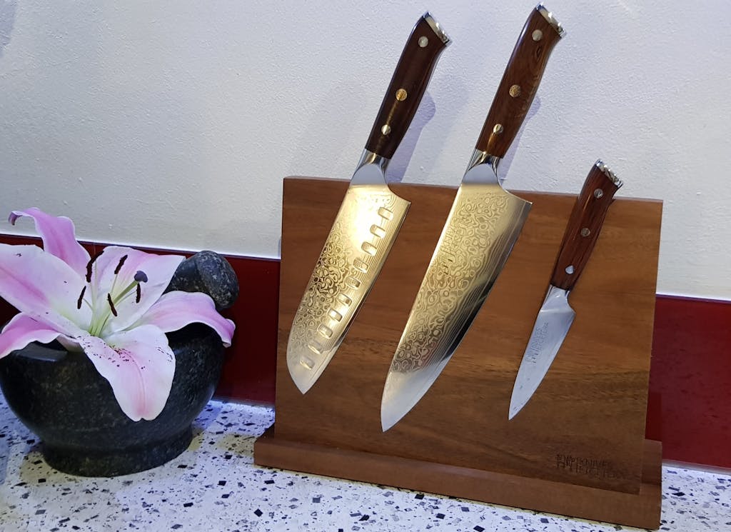 Complete Damascus Knife Set KNIVES ETCETERA™ (US)