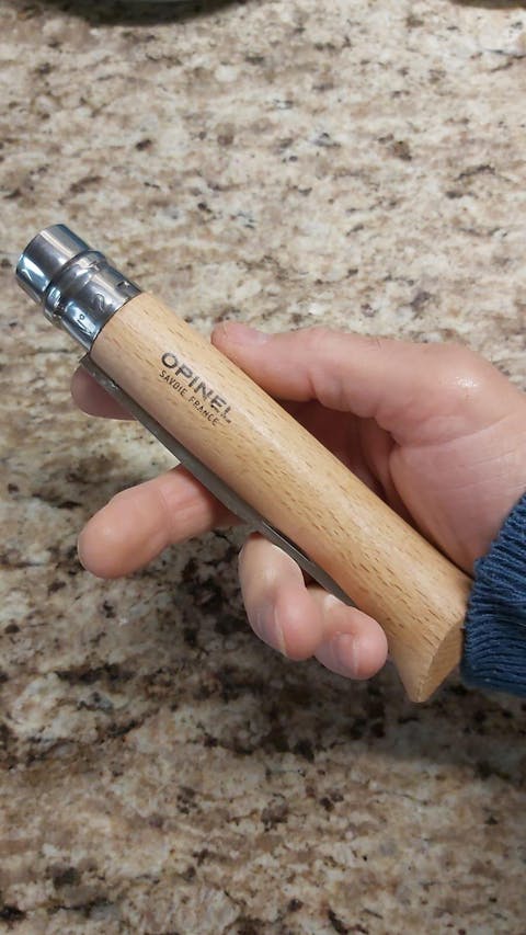 Opinel No.12 Stainless Steel Folding Knife