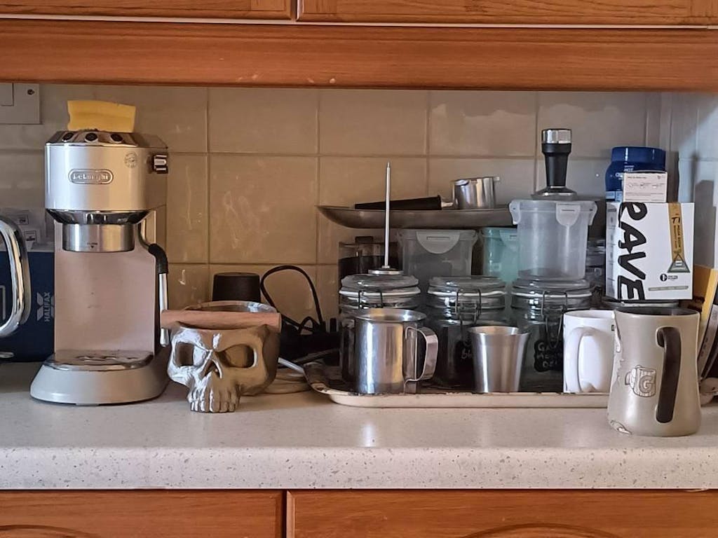 The Skull | Knock Box With Oak or Iroko Knock Bar