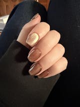 Brown Cat Eye Square