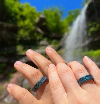 Claddagh Silicone Wedding Bands Knot Theory