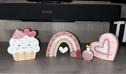 Personalised rose rainbow