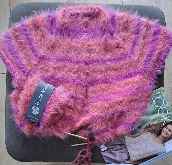 Strickpaket Basta Mista Raglanjacke