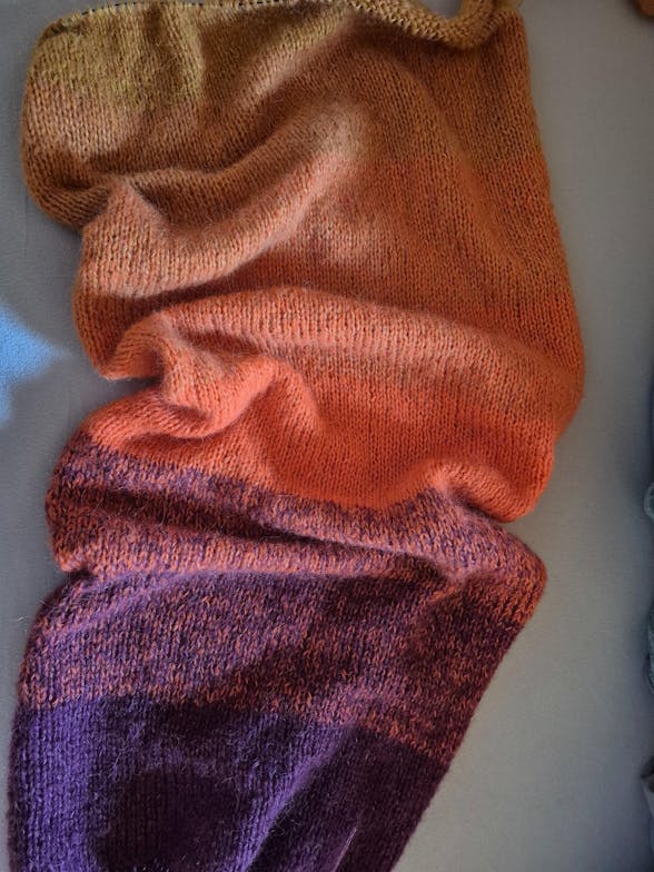 Strickpaket Setasuri Streifenstola