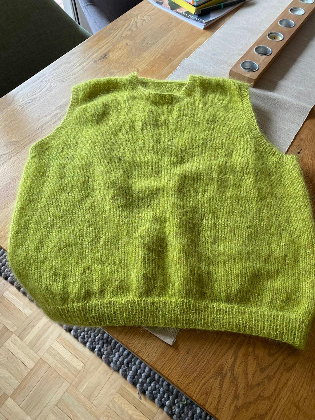 Natural Superkid Tweed 626 Pistazie