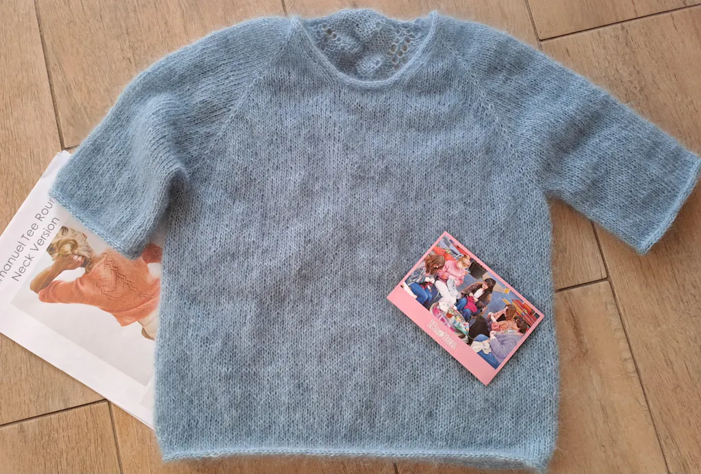 Strickpaket Emmanuel Tee - Kolibri by Johanna