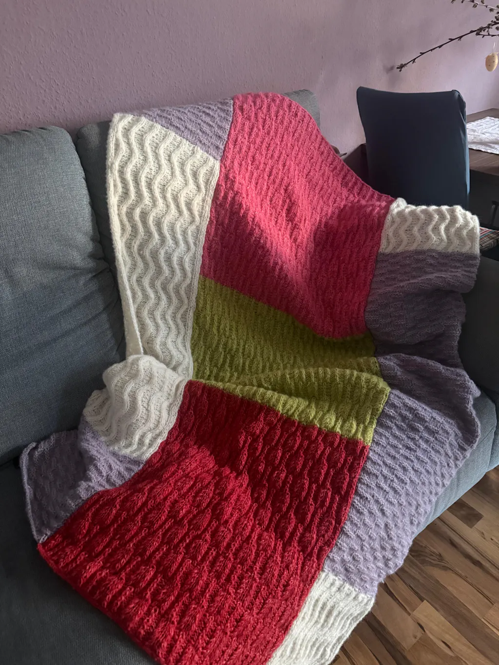 Strickpaket Sweetheart Tuch XXL