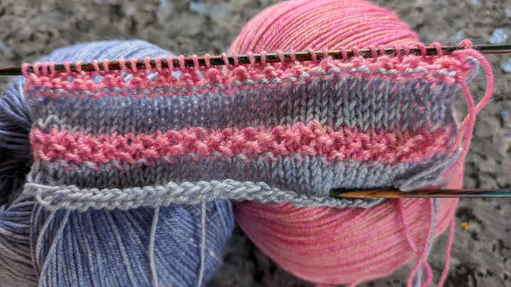 Strickpaket Frühlingssocken Woolycell - Tanja Steinbach