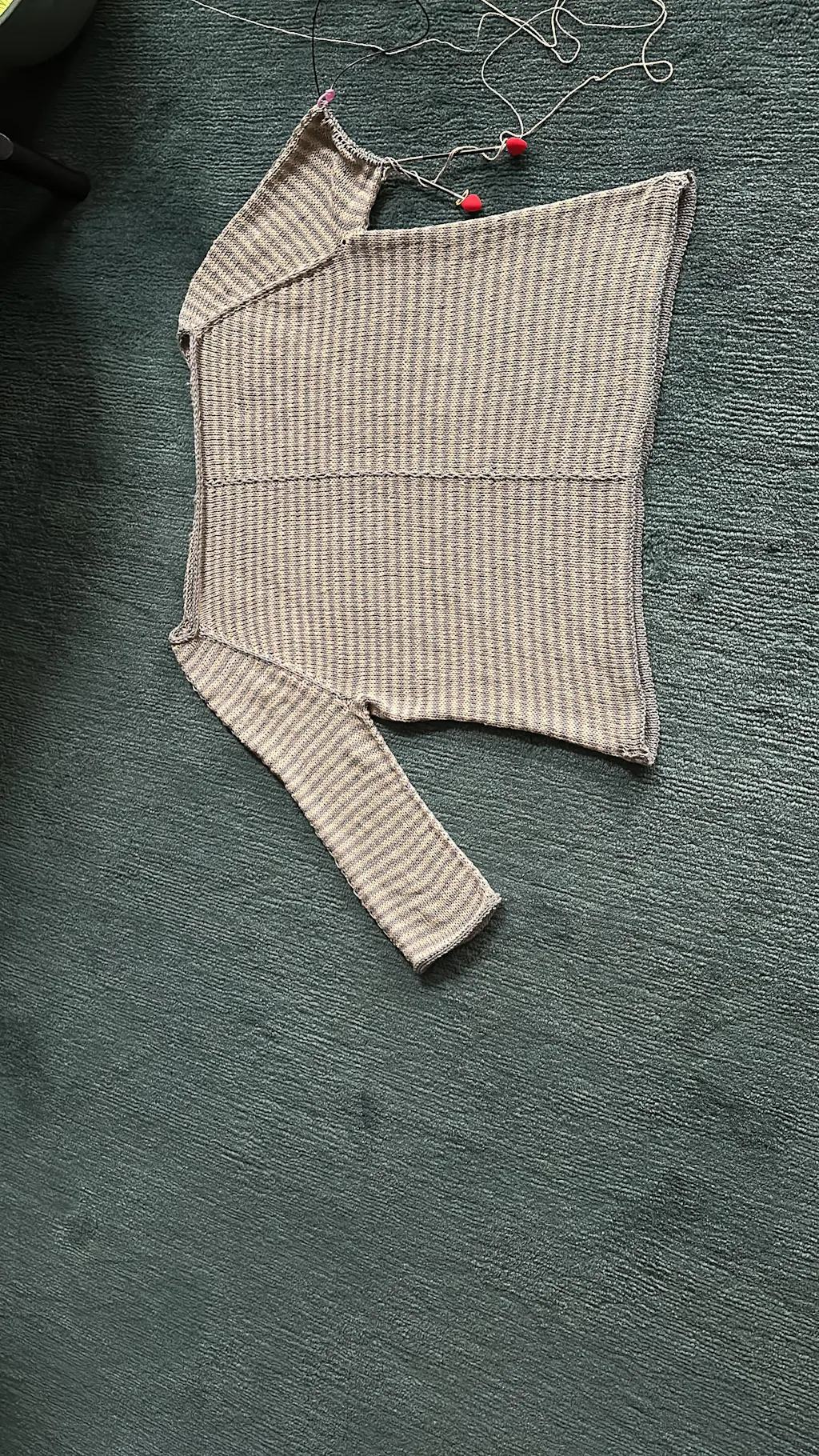 Landlust Sommerseide 005 Graugrün