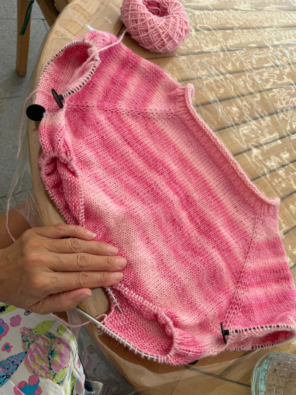 Strickpaket Corallo Kurzarm Pullover
